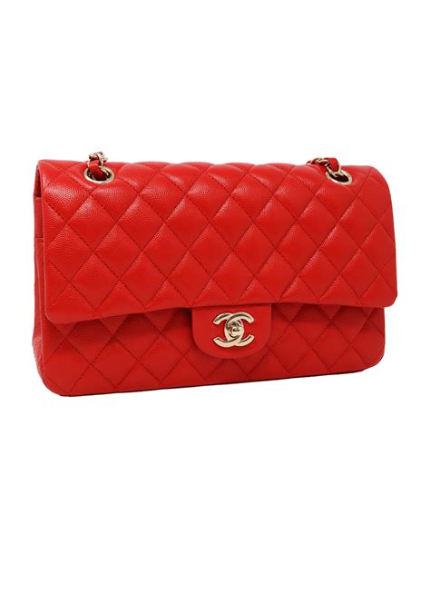 red classic flap chanel|Chanel vintage classic flap.